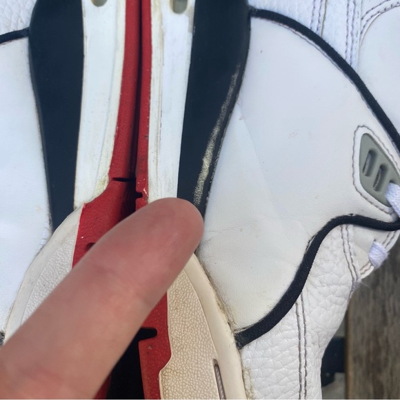 Nike Air Flight 89 'White Black' Sneakers Men's Size 9 Basketball DB5918-100 - Picture 10 of 15